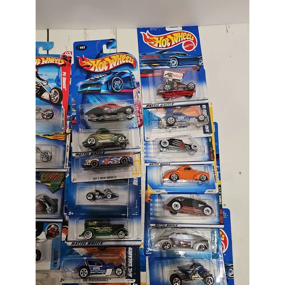 Hotwheels Lot 28 Motorcycle & Hot Rods